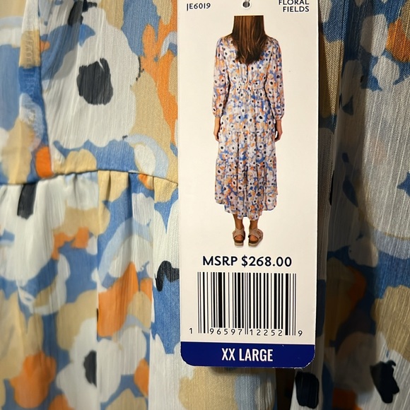 Joie Limited Edition Printed Maxi Dress - XXL - Picture 10 of 12